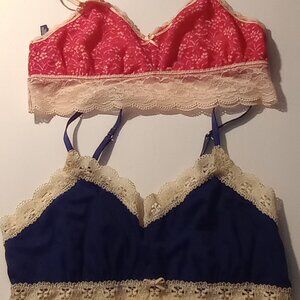 Aerie for American Eagle Outfitters Bralettes Women's Size Large - Lot of 2 EUC